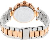 Thumbnail for your product : Burgi Women's Diamond Two Tone Stainless Steel Chronograph Swiss Watch