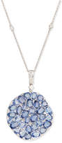 Thumbnail for your product : Rina Limor Fine Jewelry Signature Slice-Cut Sapphire & Diamond Pendant Necklace