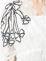 Thumbnail for your product : Tsumori Chisato embroidered flared midi dress