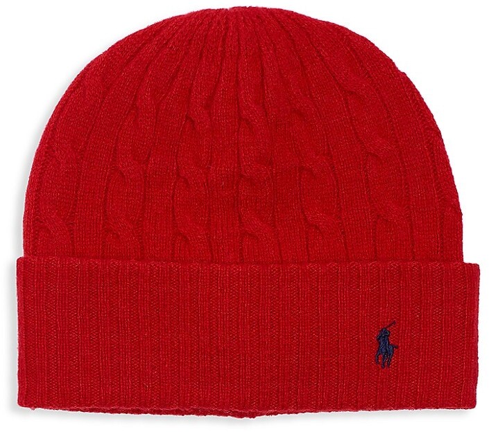 red polo skull cap