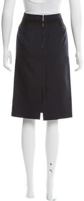 Louis Vuitton Colorblock Pencil Skirt