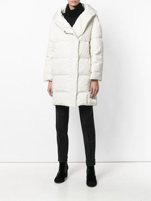 Theory hooded puffer jacket