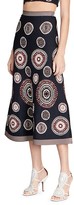 Thumbnail for your product : Alaia Textured Geometric Burst Knit A-Line Skirt