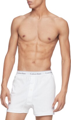 Calvin Klein Men's Cotton Classics Multi-Pack Knit Boxers - ShopStyle