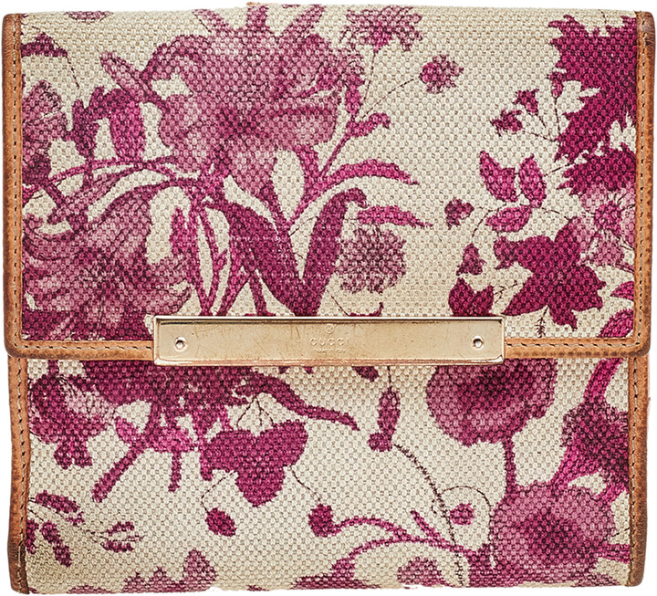 CH Carolina Herrera Purple Monogram Embroidered Leather Flap Clutch -  ShopStyle