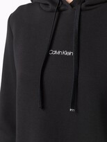 Thumbnail for your product : Calvin Klein Wide-Sleeve Cotton-Blend Hoodie