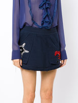 Thumbnail for your product : Andrea Bogosian embroidered track skirt