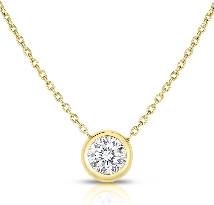 Roberto Coin Bezel Station Necklace