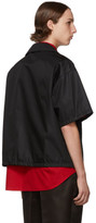 Thumbnail for your product : Prada Black Nylon Gabardine Shirt