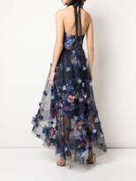 Thumbnail for your product : Marchesa Notte 3D floral dress