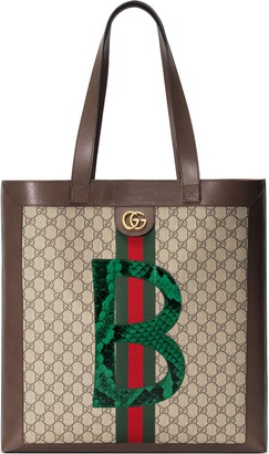 Gucci DIY Ophidia GG Supreme large tote - ShopStyle
