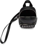 Thumbnail for your product : McQ Black Mini Crossbody Backpack