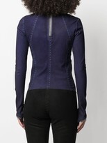 Thumbnail for your product : Isaac Sellam Experience Stitch Detail Suede Jacket