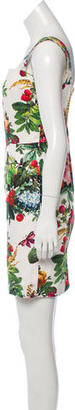 Dolce & Gabbana Floral Print Mini Dress