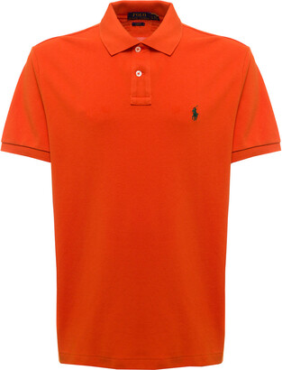 Polo Ralph Lauren Men's Orange Polos | ShopStyle