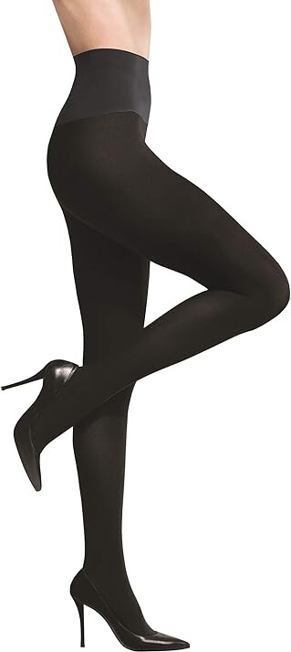 Commando Ultimate Opaque Matte Women's Tights Hose Black : LG, Nylon/Spandex