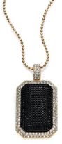 Thumbnail for your product : ABS by Allen Schwartz Pave Frame Pendant Necklace