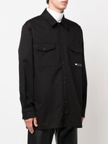 Thumbnail for your product : McQ Logo-Patch Overshirt