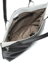Thumbnail for your product : Botkier Cruz Colorblock Leather Tote Bag, Black/White