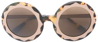 Markus Lupfer Round Frame Sunglasses