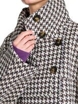 Thumbnail for your product : Stella McCartney Veda Houndstooth Wool Coat