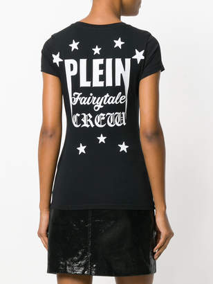 Philipp Plein embellished print T-shirt