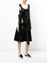 Thumbnail for your product : Comme Des Garçons Pre-Owned Pinafore Dress With Tear Detailing