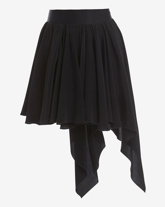 Faith Connexion Gathered Silk Mini Skirt
