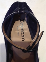 Thumbnail for your product : Repetto Blue Leather Heels