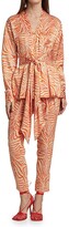 Thumbnail for your product : Adriana Iglesias Enza Silk Top