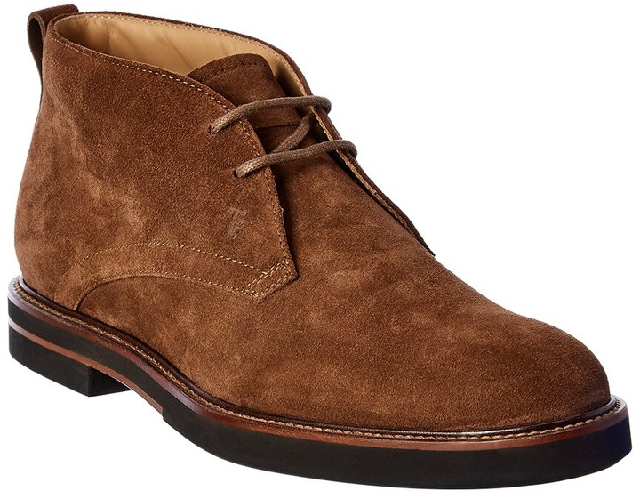 Tods W G Desert Boots In Suede in Brown for Men Mens Shoes Boots Chukka boots and desert boots 