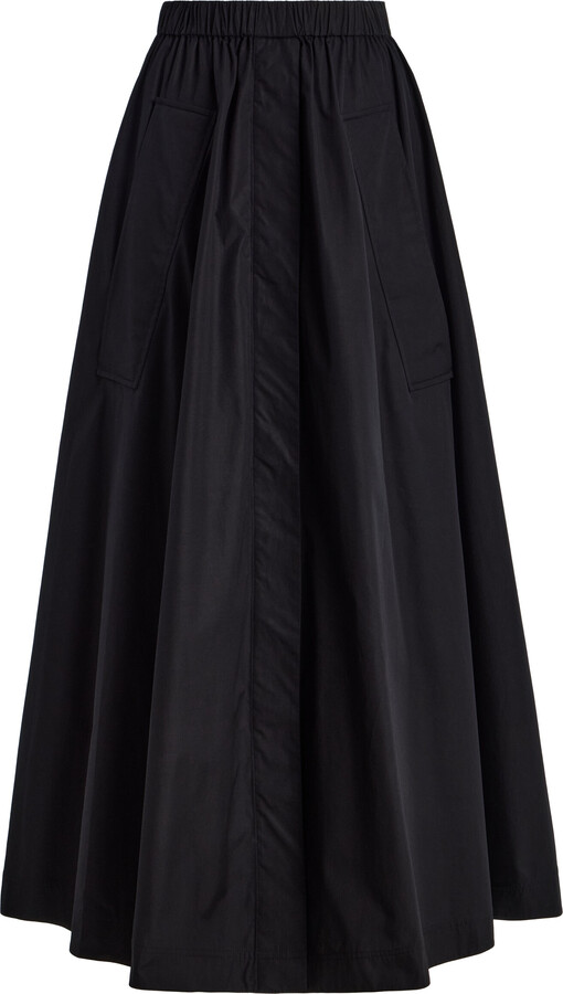 Co Cotton Sateen Skirt