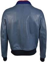Thumbnail for your product : Gucci Leather Bomber Jacket