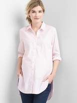 Thumbnail for your product : Maternity Tailored Oxford Tunic Shirt