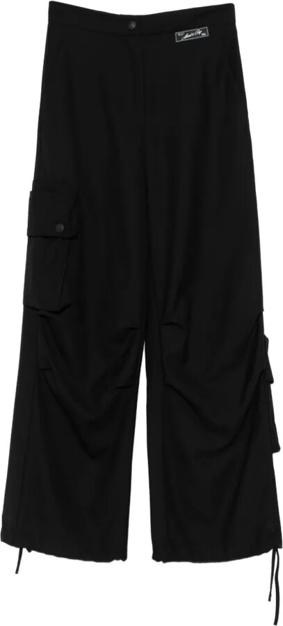 Erika Cavallini Button-Fastening Cargo Pants