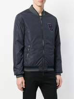 Thumbnail for your product : Dolce & Gabbana logo patch bomber jacket