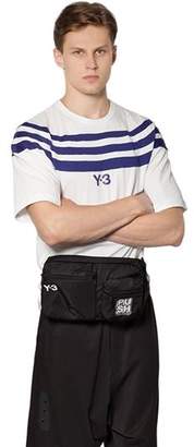 Y-3 Logo Nylon Twill Belt Pack W/ Backpack