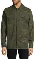 Thumbnail for your product : Ovadia & Sons Camouflage Cotton Button-Down Shirt