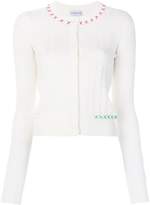 Thumbnail for your product : Carven criss cross stitches cardigan