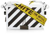 Thumbnail for your product : Off-White Off White Mini Diag Leather Flap Bag