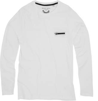 Brave Soul Mens Wolfgang Long Sleeve Crew Neck Top (S)