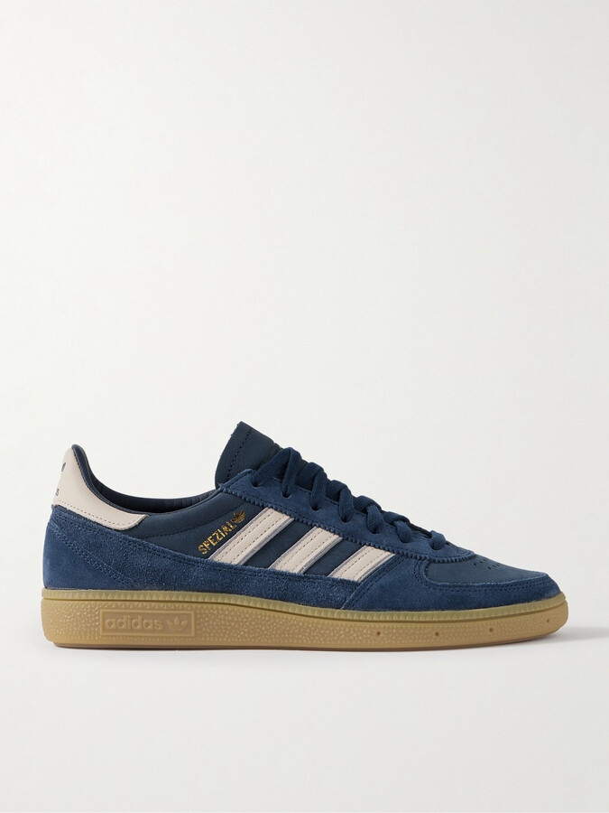 Handball Spezial Suede and Leather Sneakers