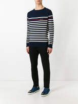 Thumbnail for your product : Moncler striped long sleeve jumper