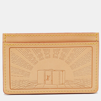 Louis Vuitton LV Card Holder Wild at heart Beige ref.330473 - Joli Closet