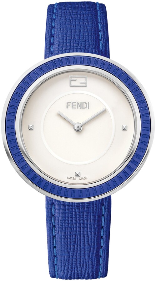 fendi white ceramic watch