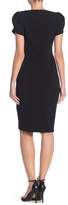 Thumbnail for your product : Donna Morgan Short Sleeve Crepe Sheath Dress