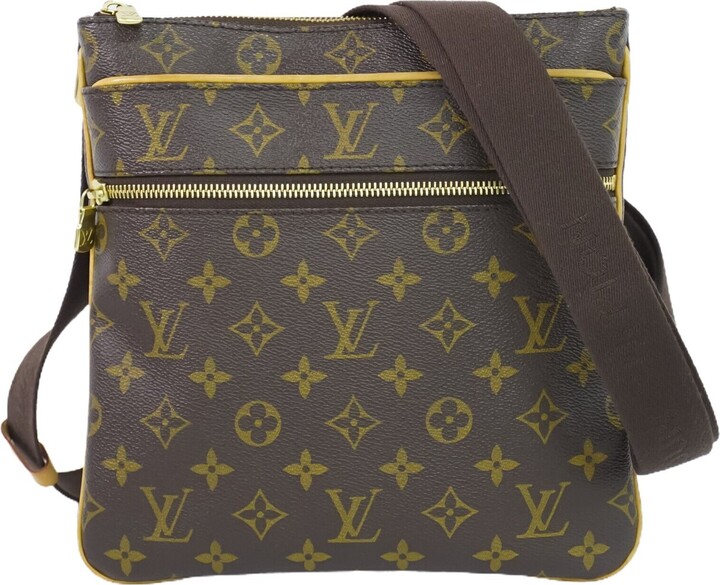 LOUIS VUITTON Monogram Canvas Pochette Valmy Shoulder Crossbody Bag
