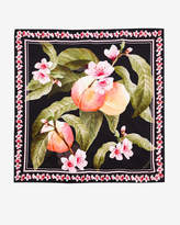 Thumbnail for your product : Ted Baker PASIA Peach Blossom square silk scarf