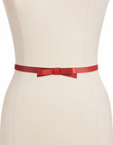 Thumbnail for your product : Kate Spade Skinny Bow Belt