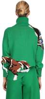 Thumbnail for your product : Krizia Oversize Intarsia Cotton Knit Sweater